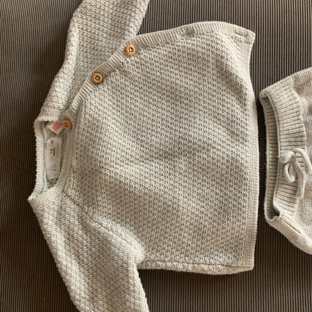 Zara two piece knit set